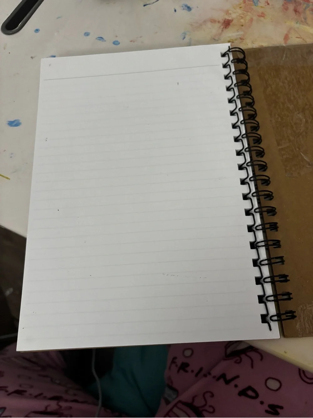 Brown Spiral Notebook